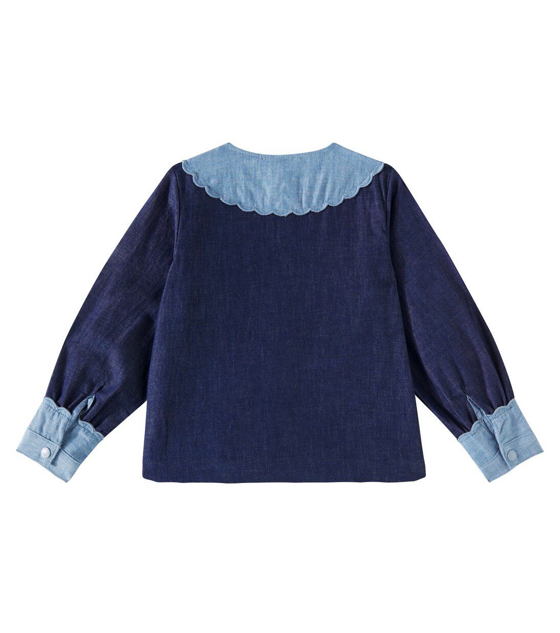 Printed denim blouse | Stella McCartney Kids