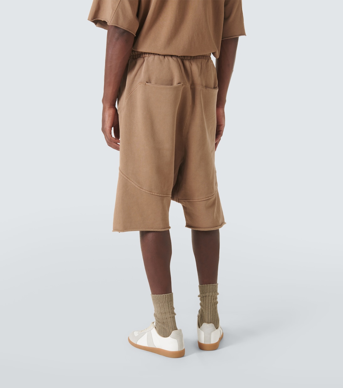 Heavy cotton jersey shorts | Entire Studios