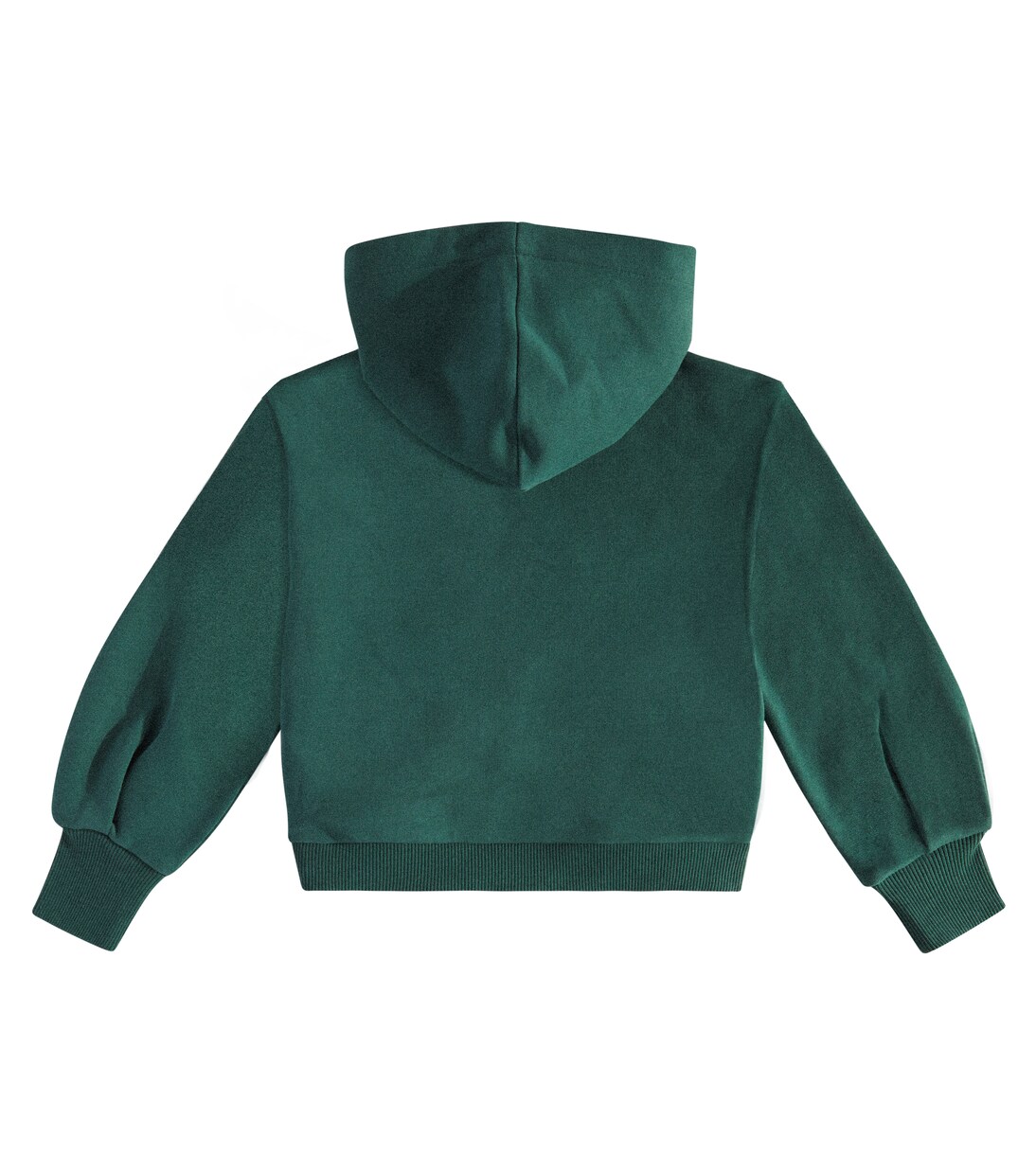 Embroidered cotton jersey hoodie | Chloé Kids