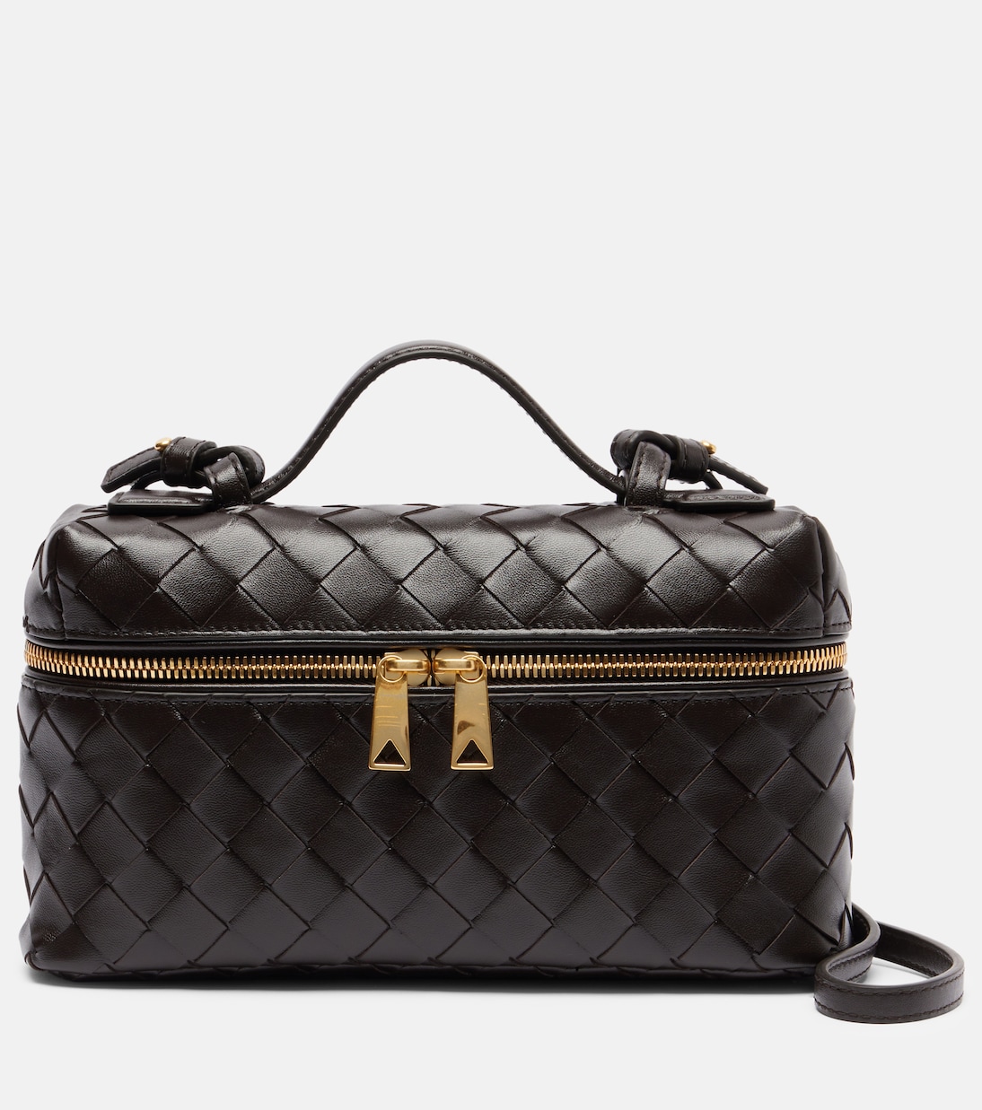 Bang Bang Intrecciato leather vanity bag | Bottega Veneta