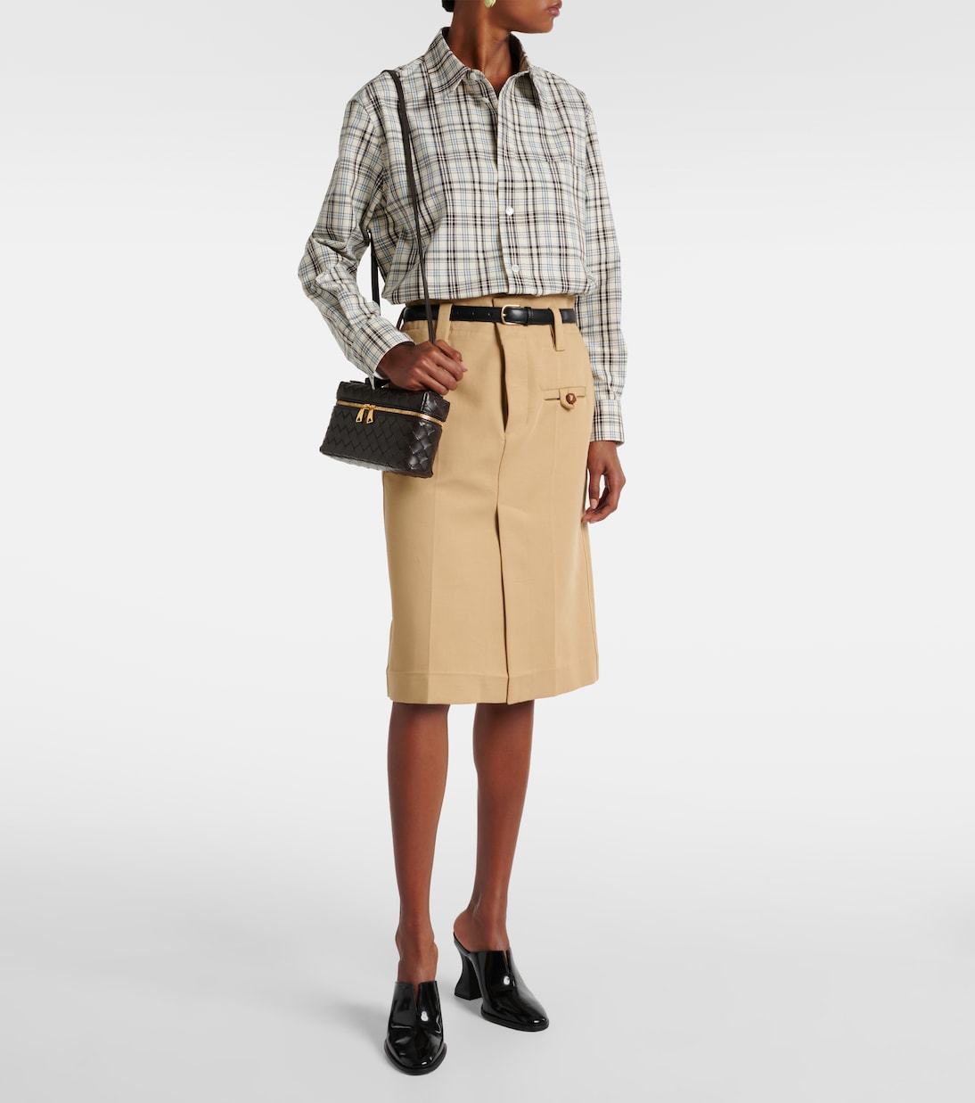 Bang Bang Intrecciato leather vanity bag | Bottega Veneta