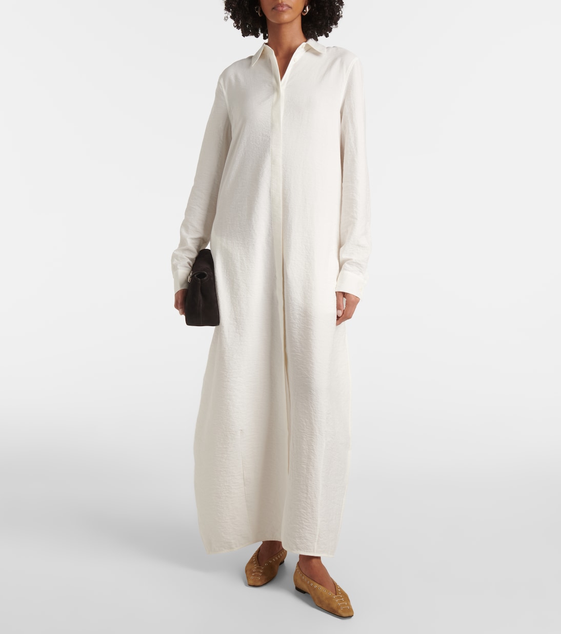 Suede ballet flats | Toteme