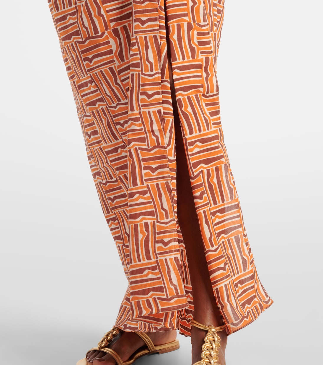 Bedruckter Pareo Zinnia aus Baumwolle | Faithfull