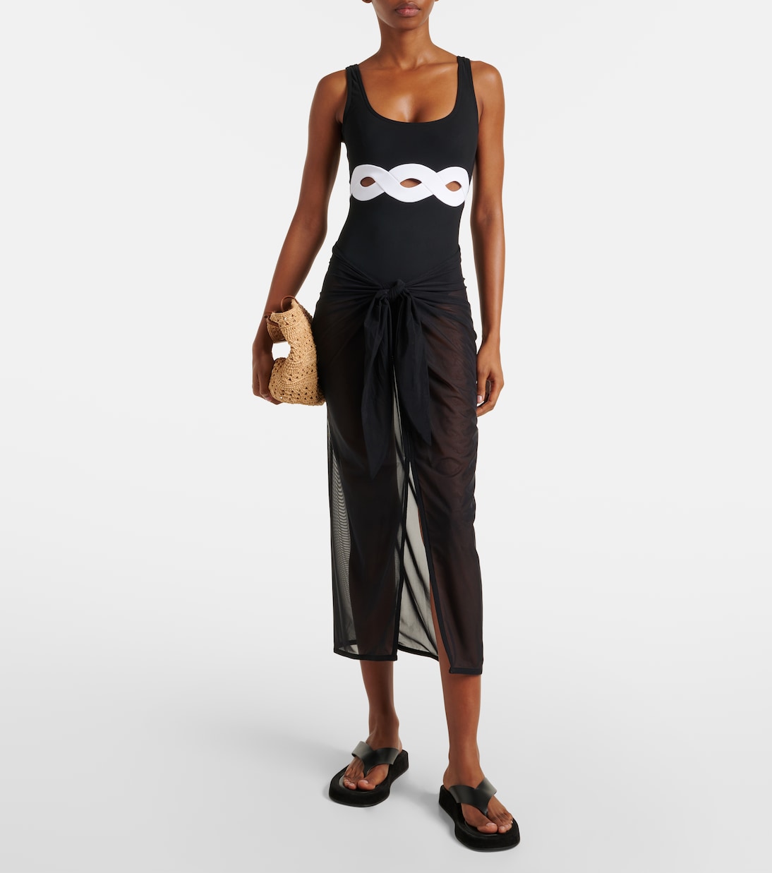 Pareo aus Mesh | Karla Colletto