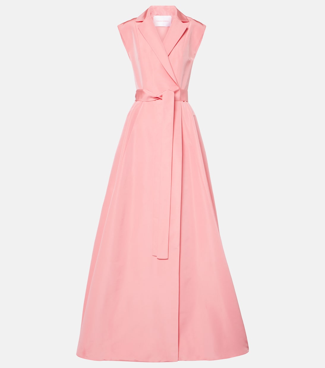 Belted silk gown | Carolina Herrera