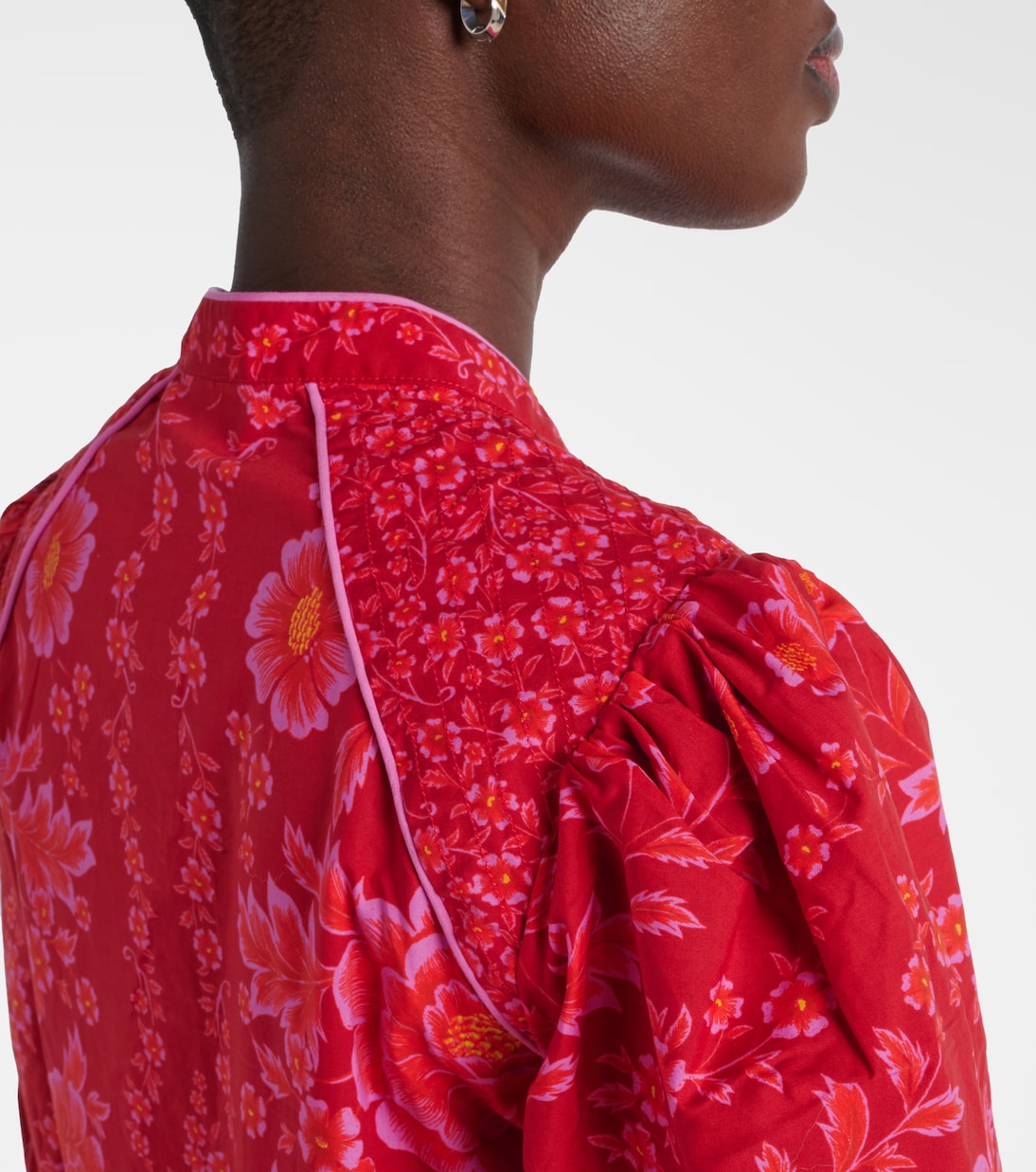 Bedrucktes Minikleid aus Baumwolle | Farm Rio