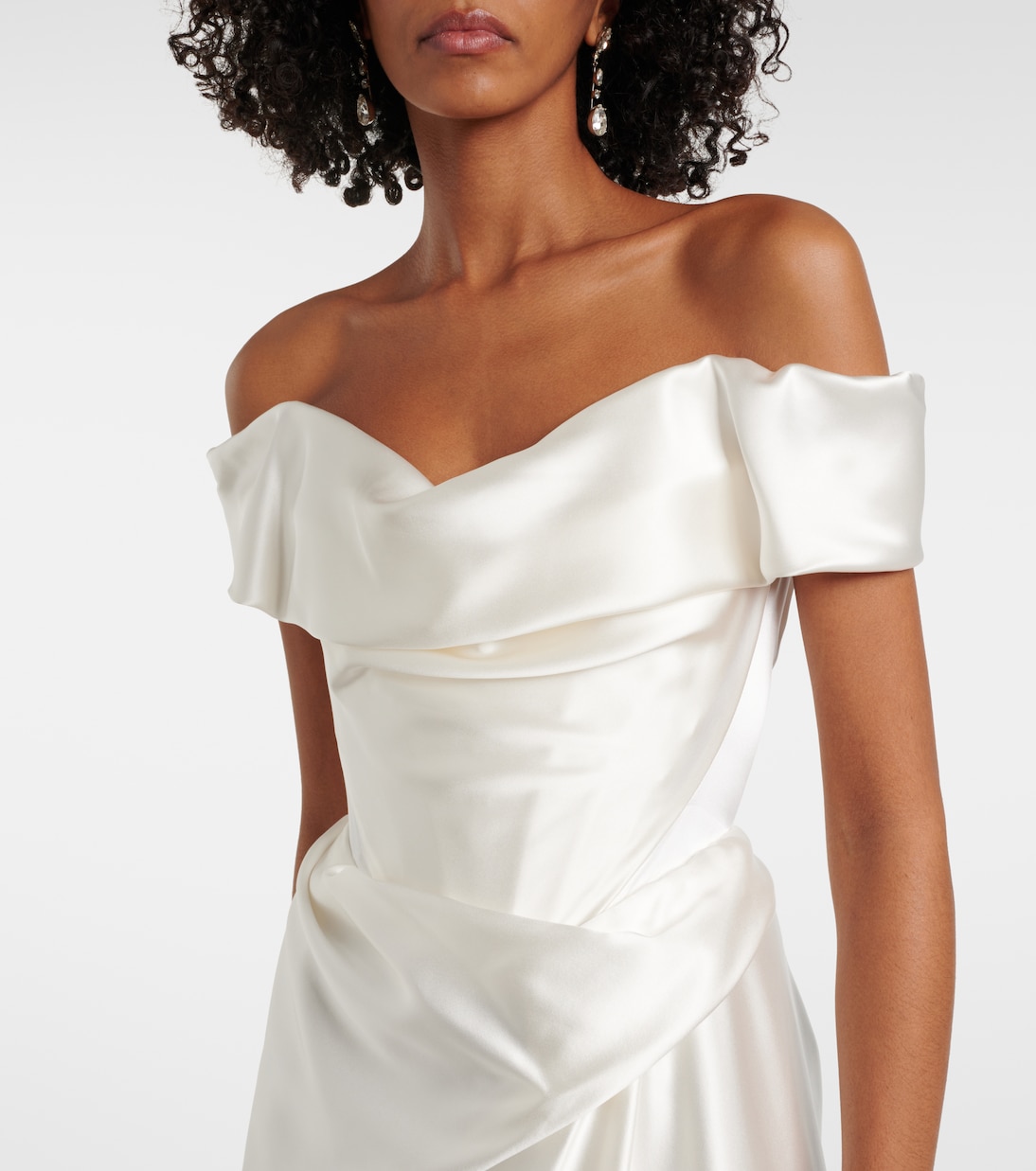 Bridal Mabel silk satin bustier gown | Vivienne Westwood
