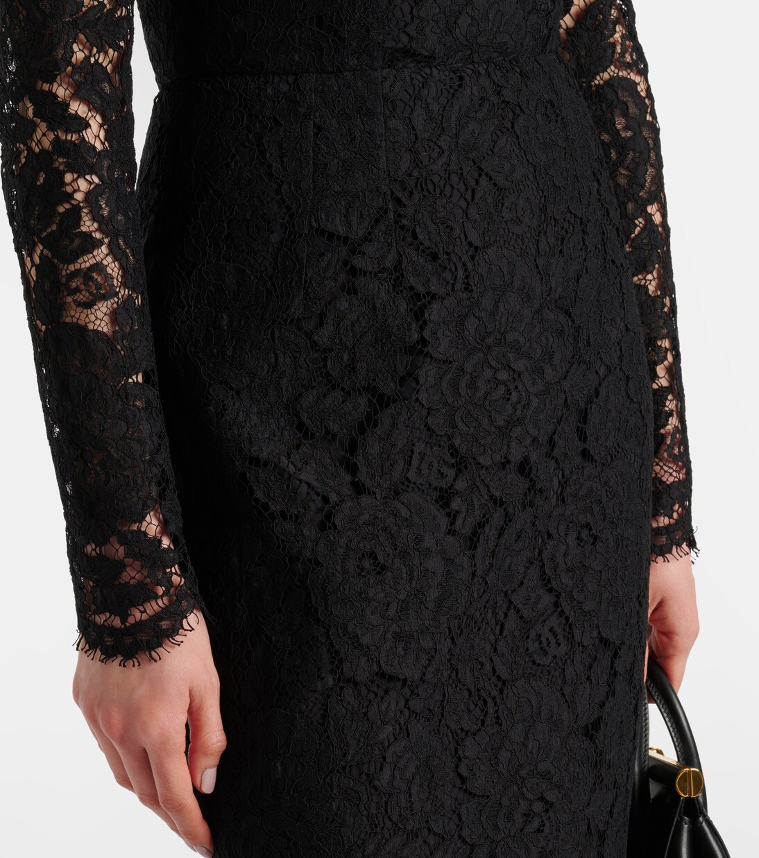 DG lace midi dress | Dolce&Gabbana
