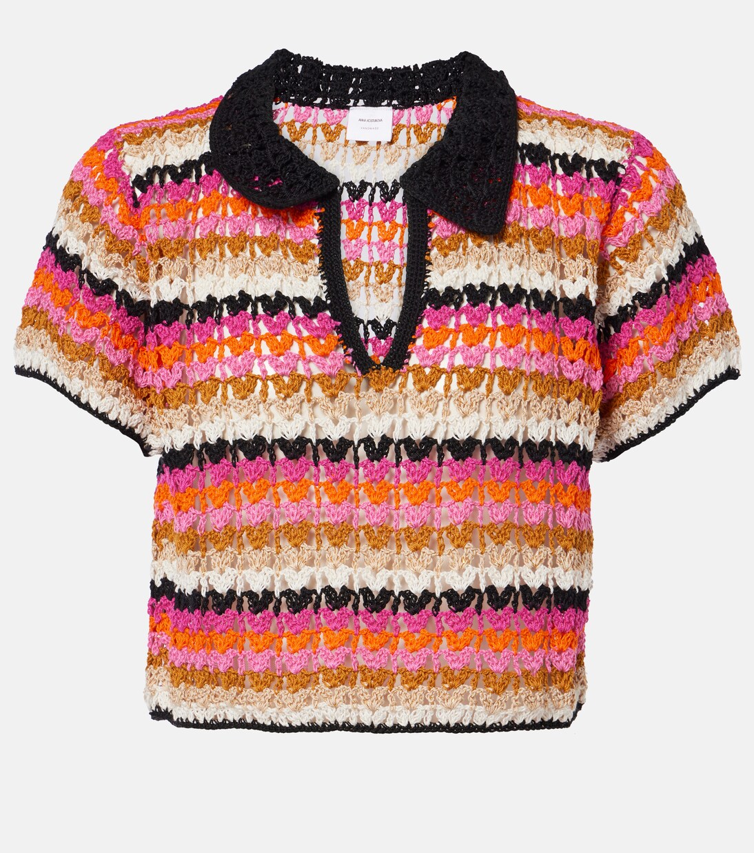 Summer 코튼 폴로 셔츠 | Anna Kosturova