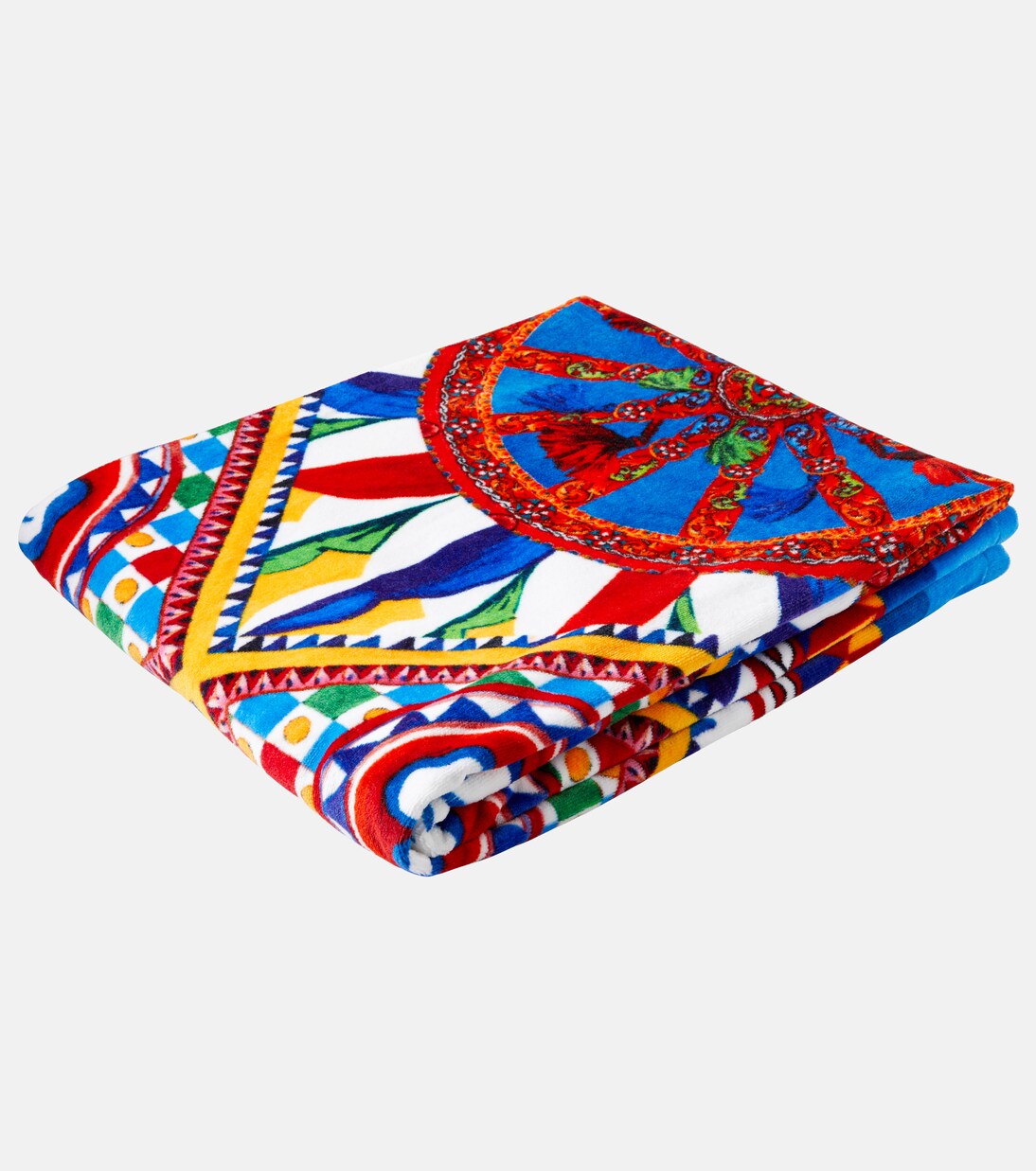 Carretto terry beach towel | Dolce&Gabbana Casa