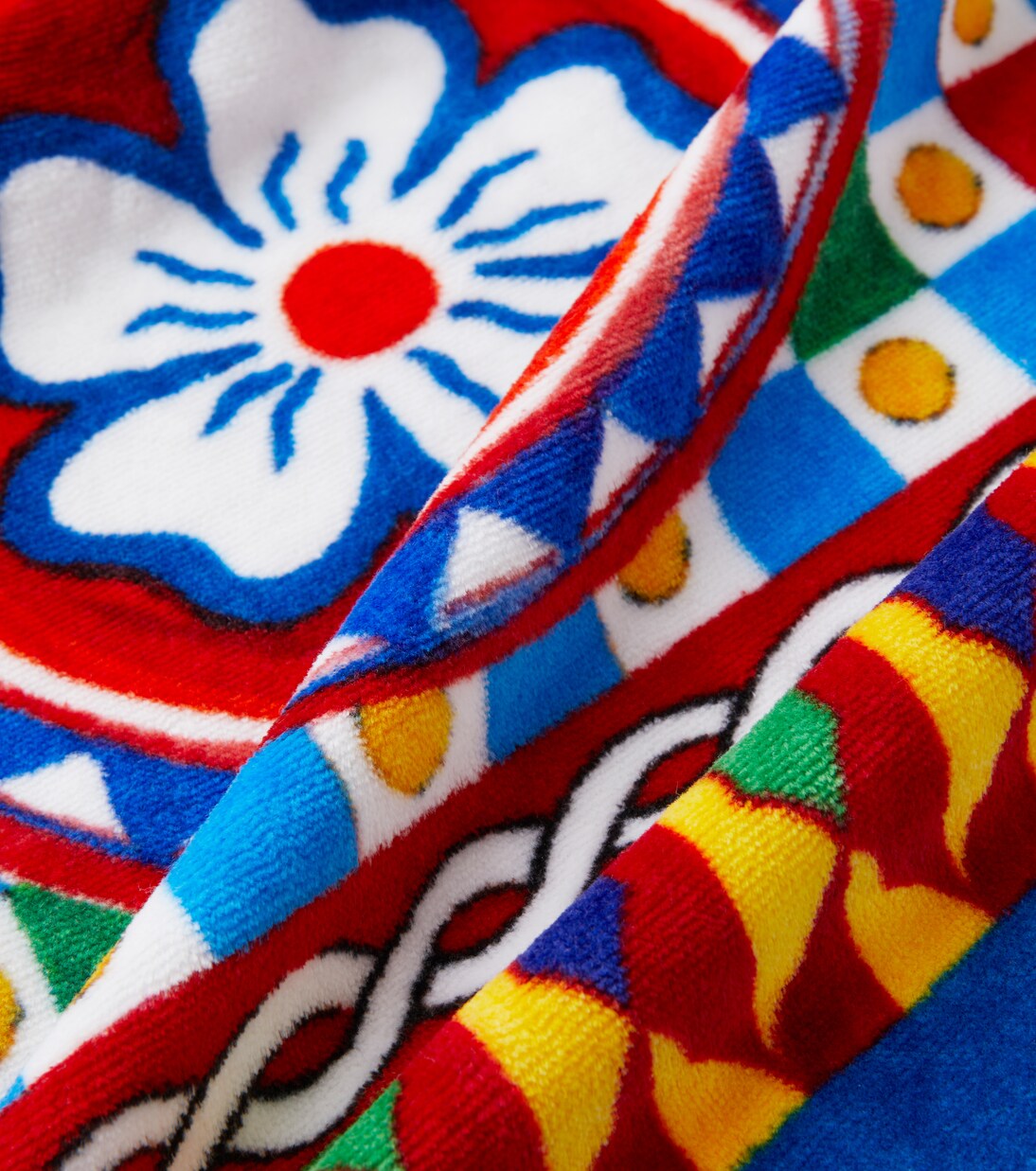 Carretto terry beach towel | Dolce&Gabbana Casa