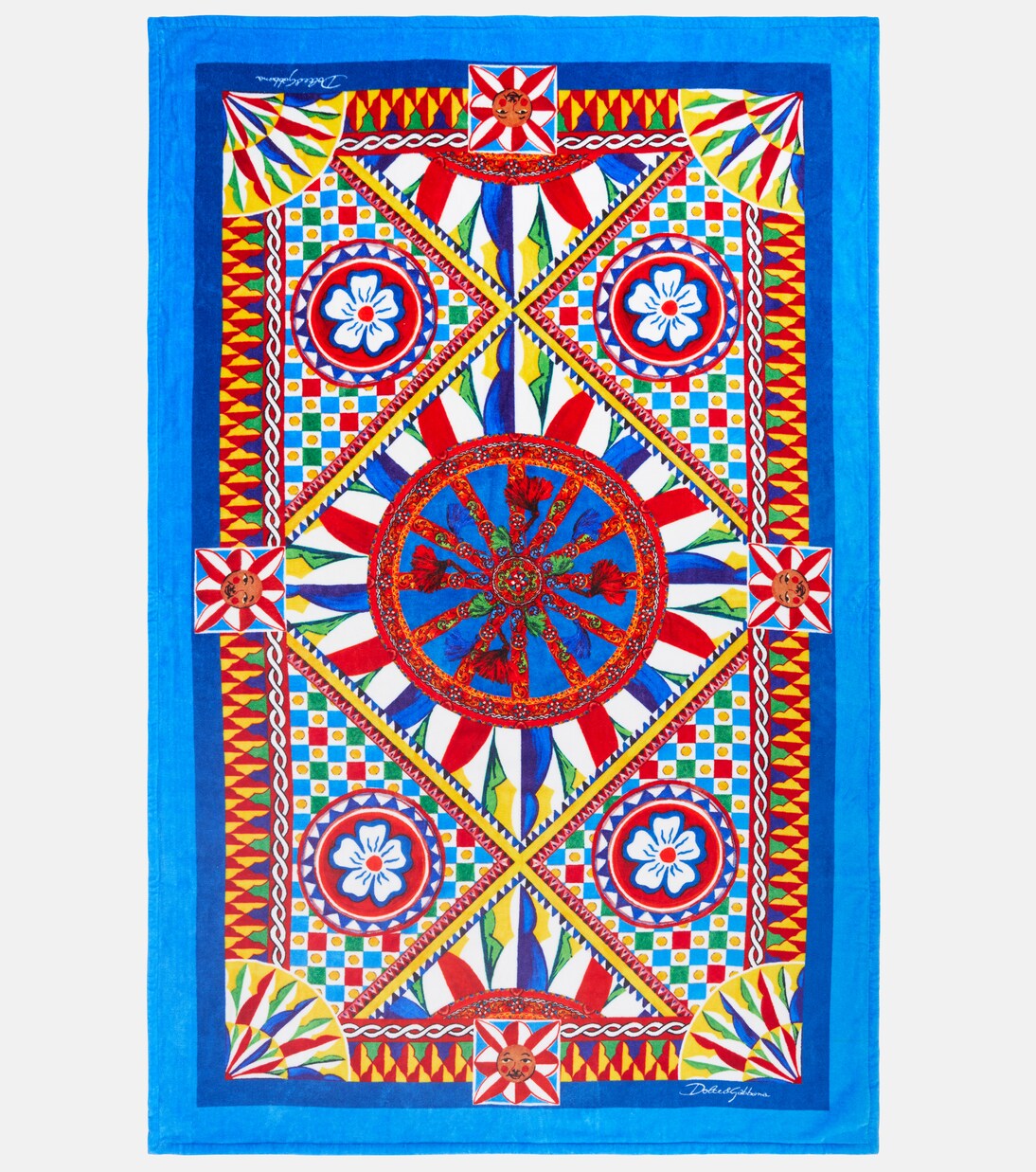 Carretto terry beach towel | Dolce&Gabbana Casa