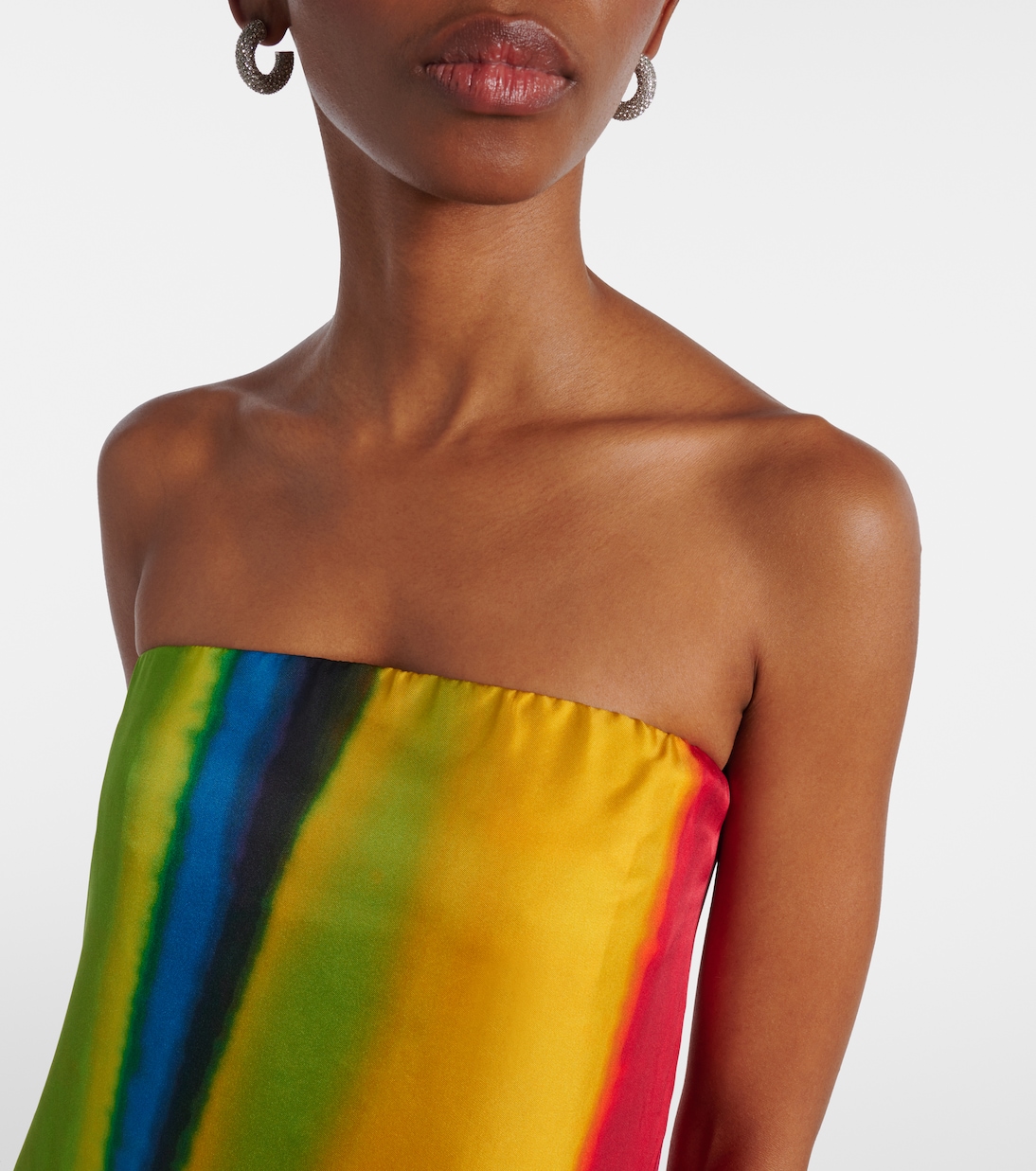 Maxikleid Aura aus Seidensatin | Christopher Esber