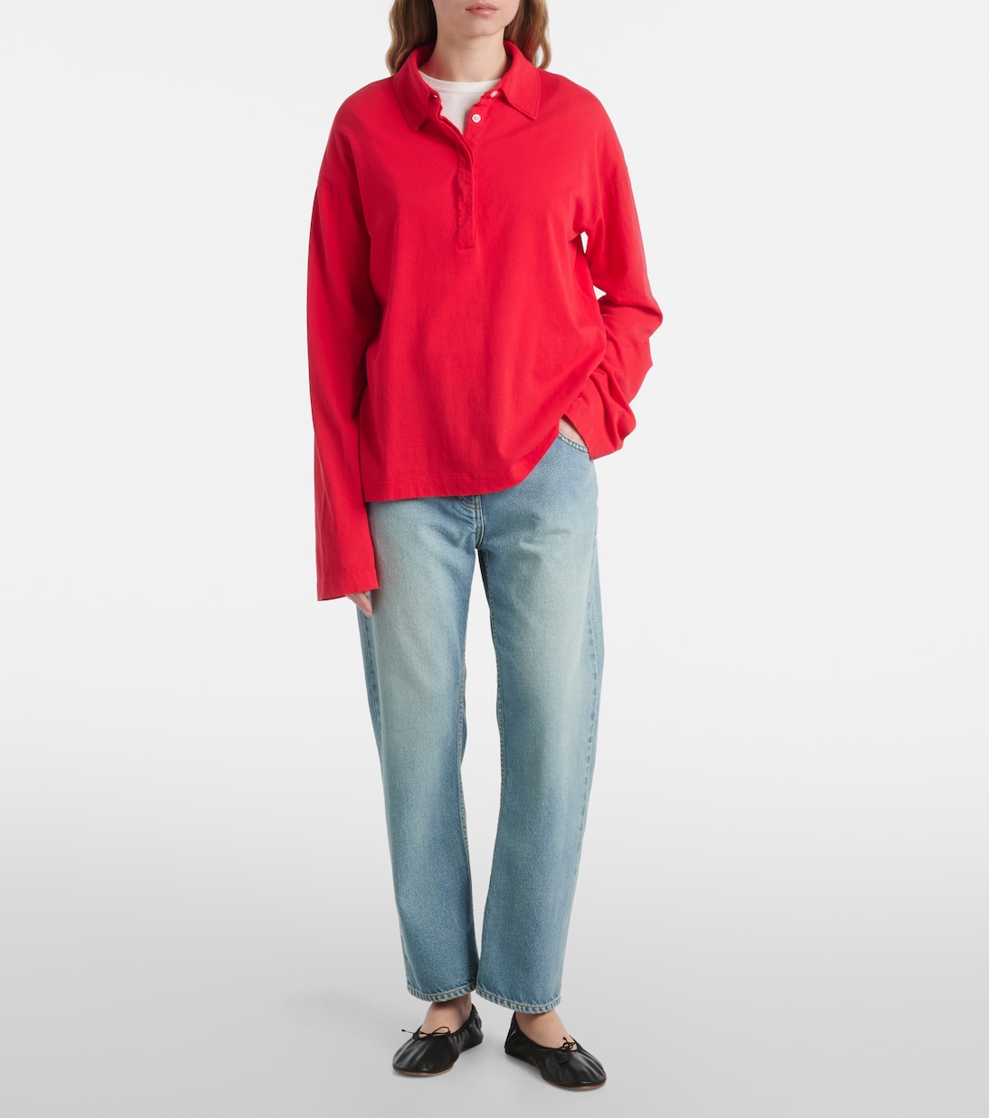 Jeans slim Riaco desteñidos | The Row