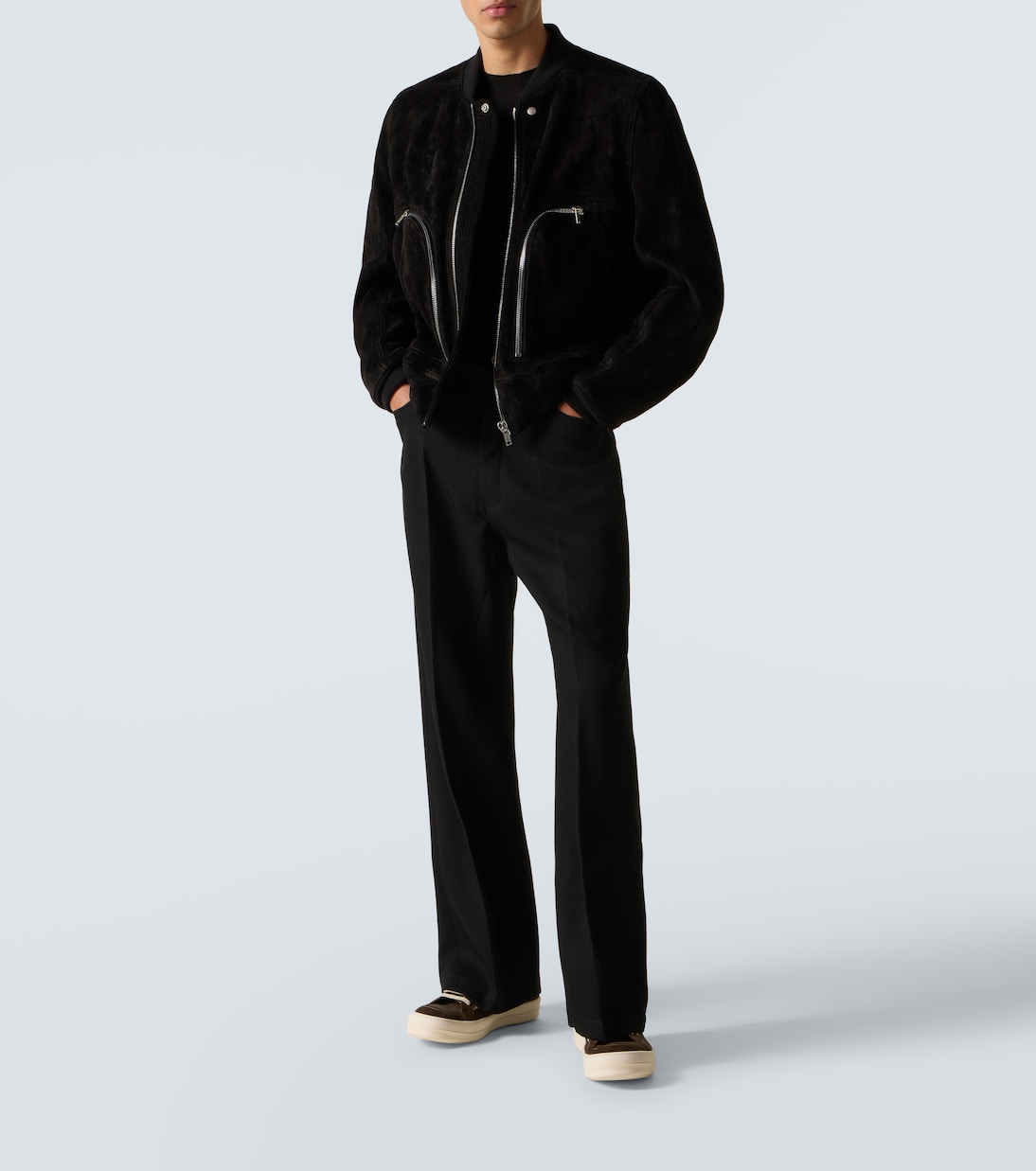 Remoray suede bomber jacket | Rick Owens