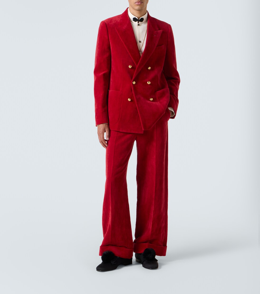 Mocassins Bowow en gros-grain | Valentino Garavani