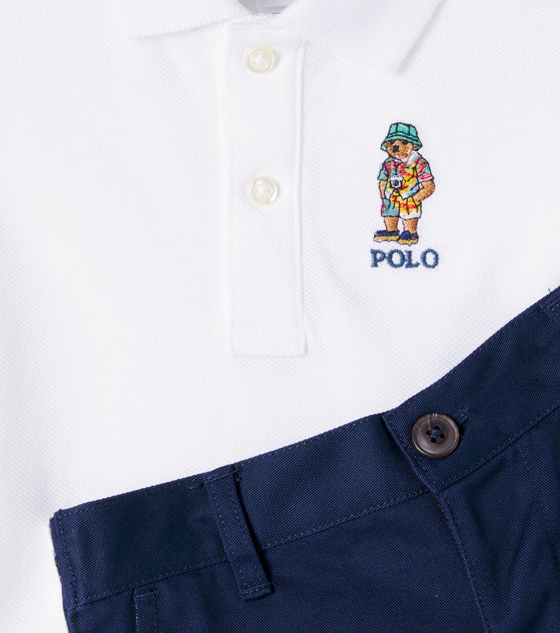 Baby Set Polo Bear aus Polohemd und Shorts | Polo Ralph Lauren Kids