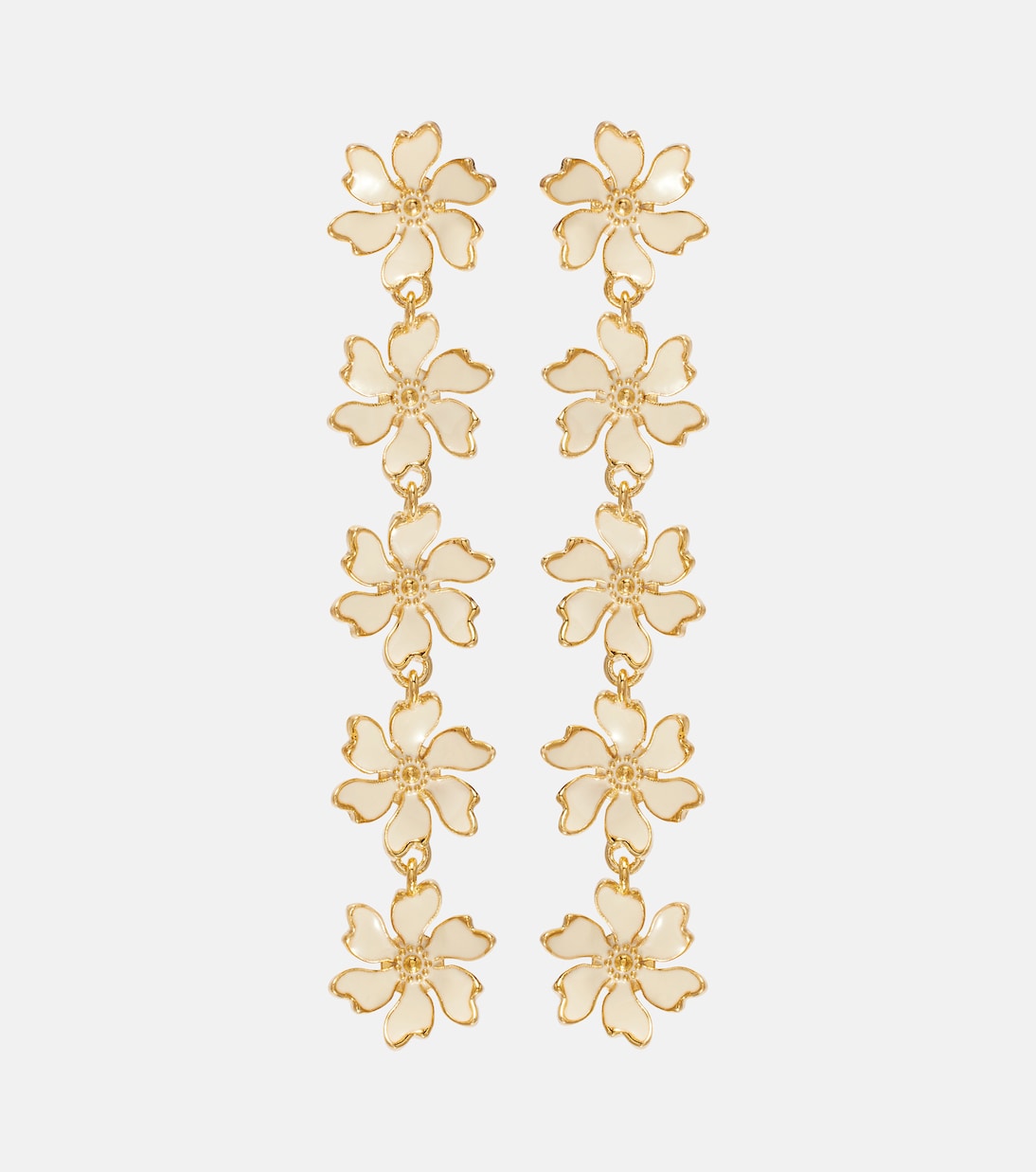 Ohrringe aus Emaille | Oscar de la Renta