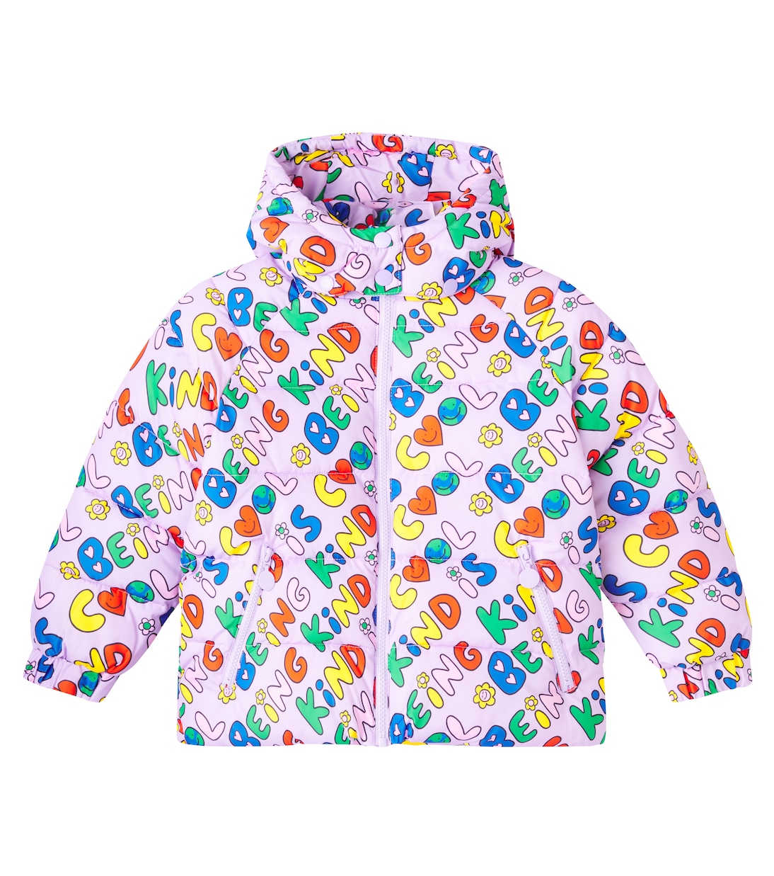 Printed puffer jacket | Stella McCartney Kids