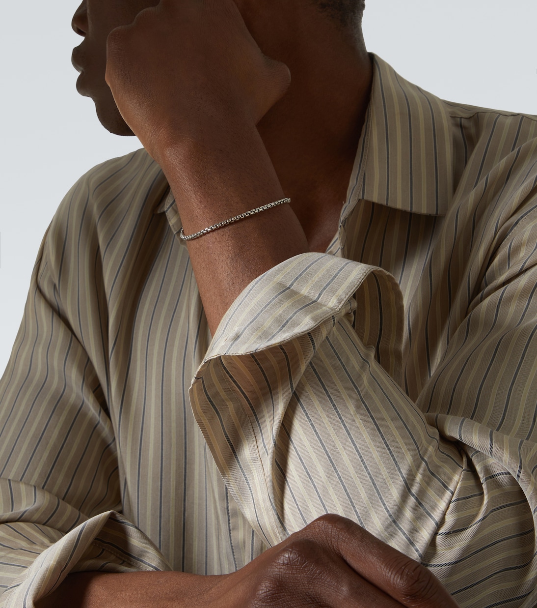 Sterling silver chain bracelet | David Yurman