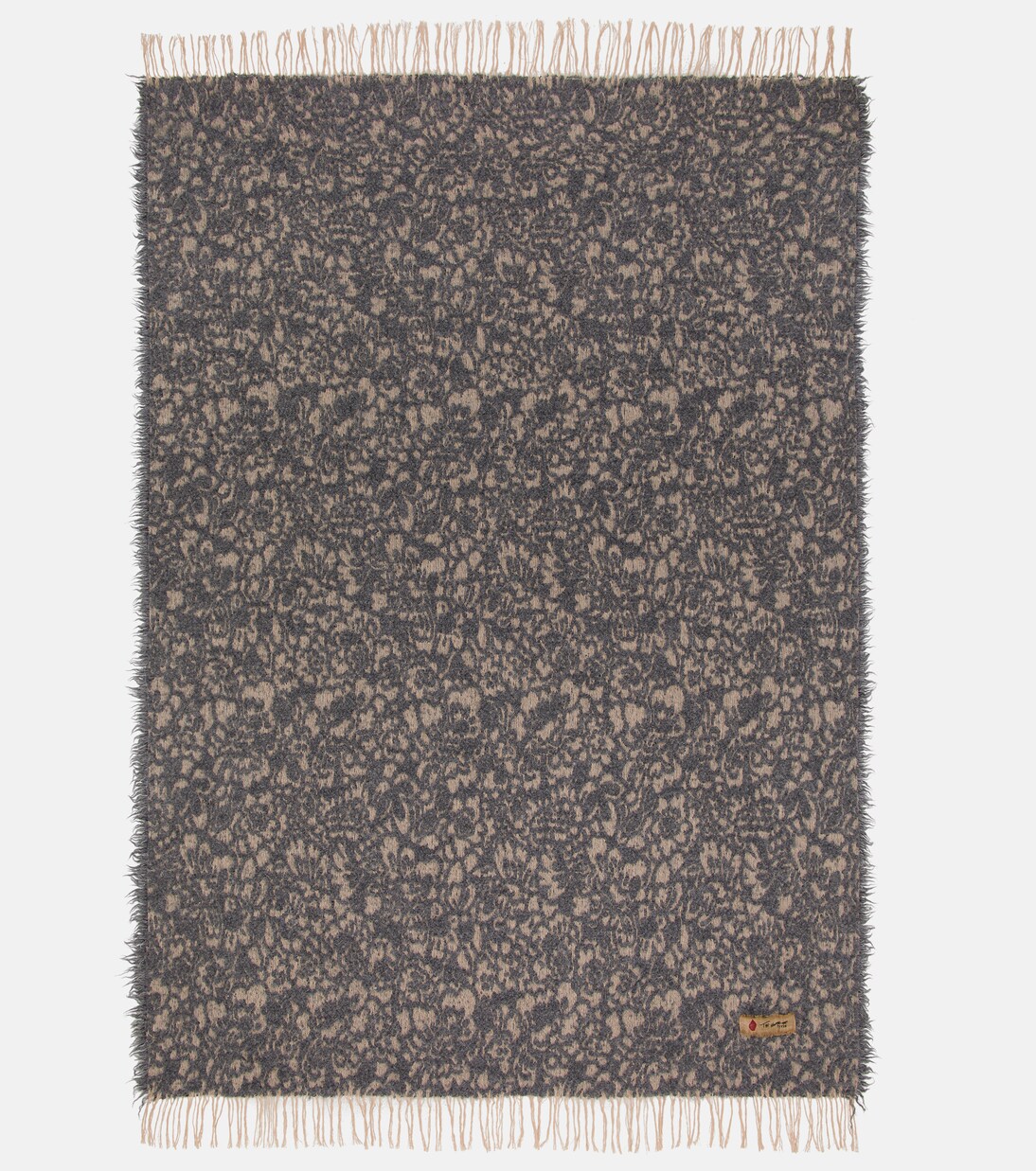 Malghe wool and cotton-blend throw | The House of Lyria