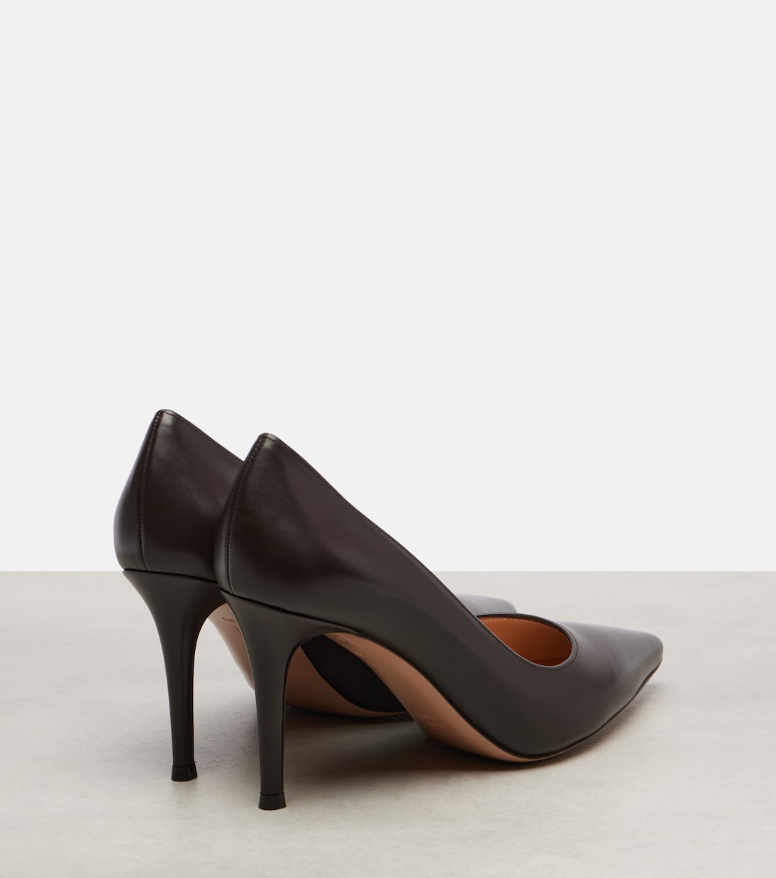 Gianvito 85 leather pumps | Gianvito Rossi