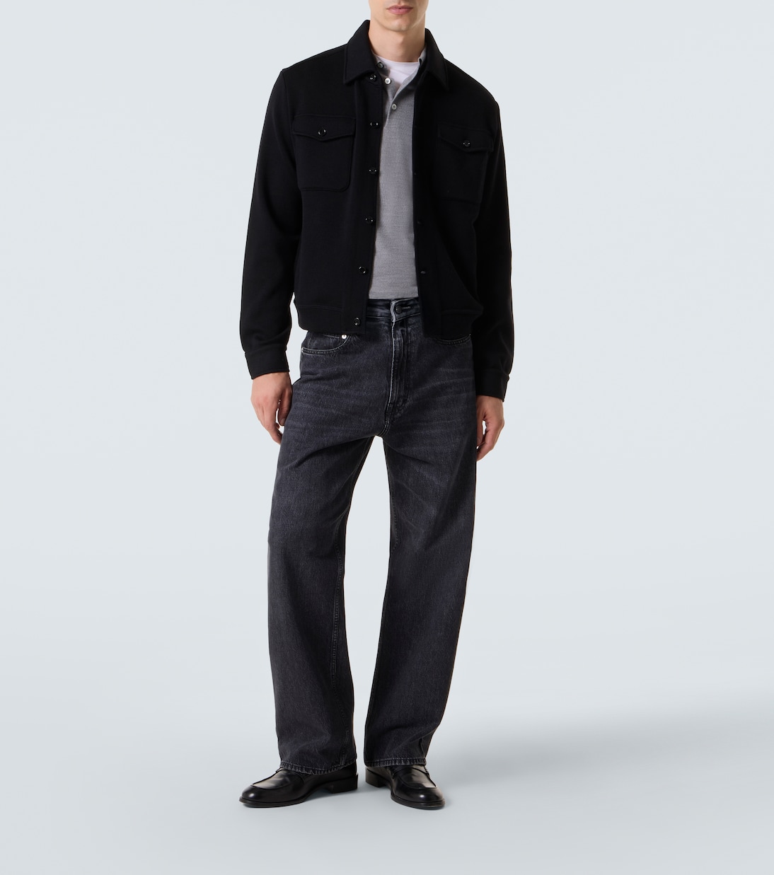 Virgin wool overshirt | Lardini