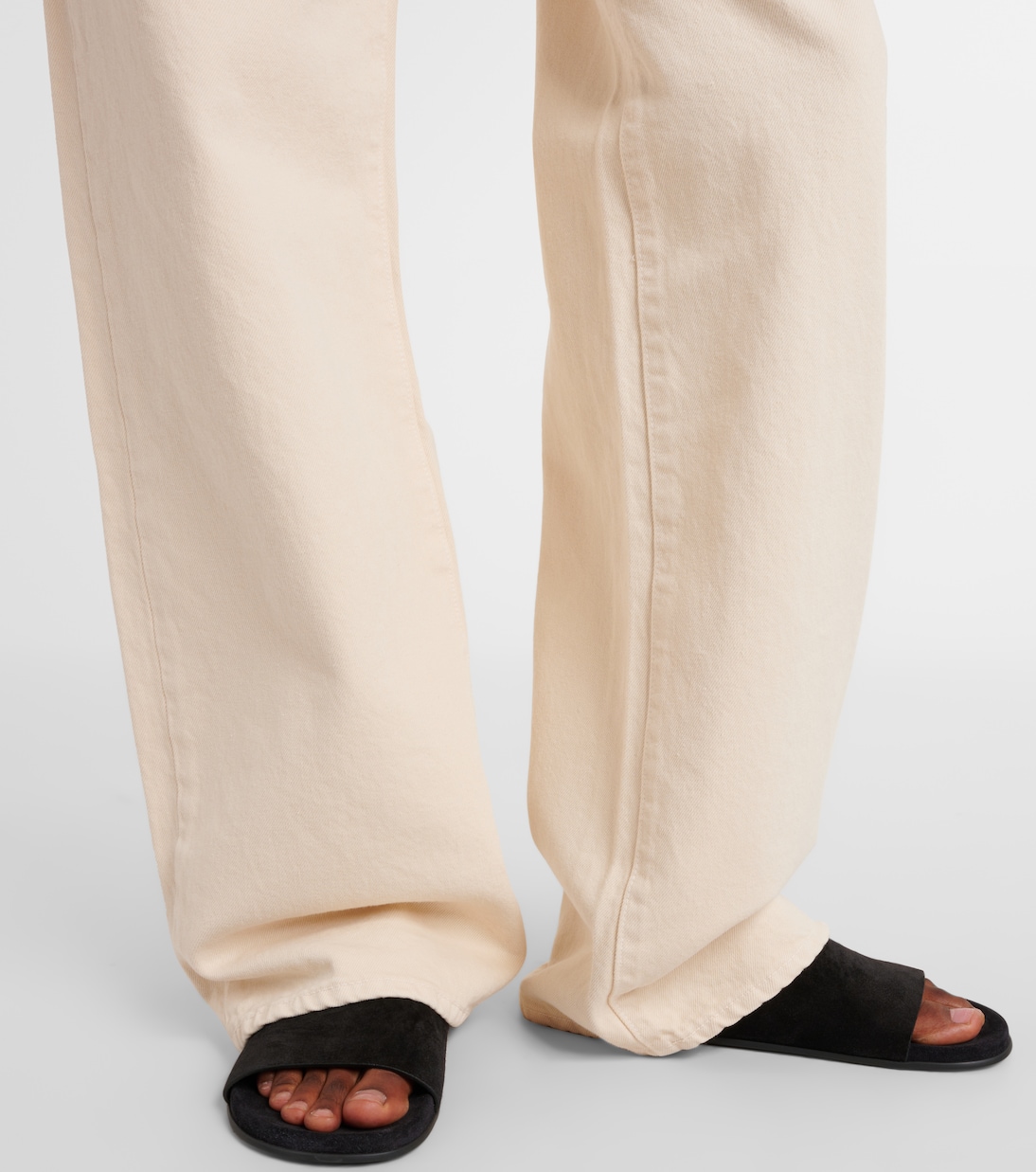 Mid-Rise Wide-Leg Jeans Mica | Slvrlake