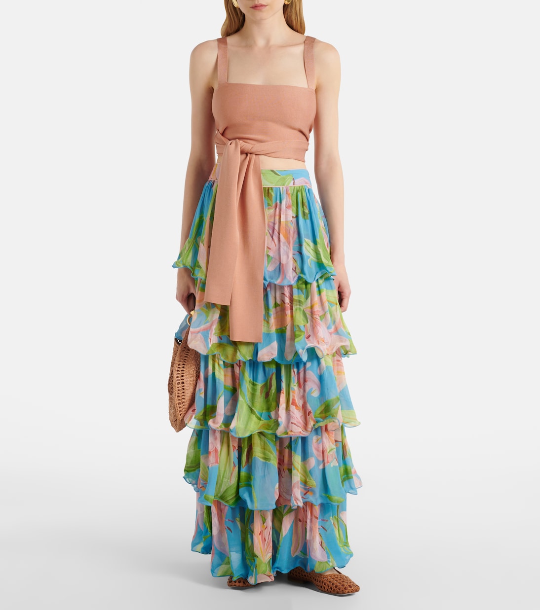 Bedruckter Maxirock | Farm Rio