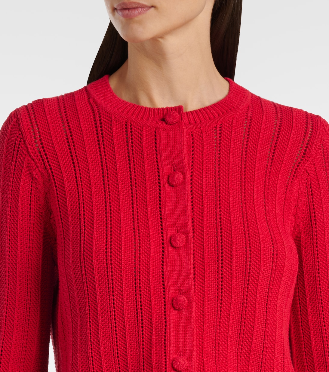 Cardigan Mariette aus Pointelle-Strick | Altuzarra