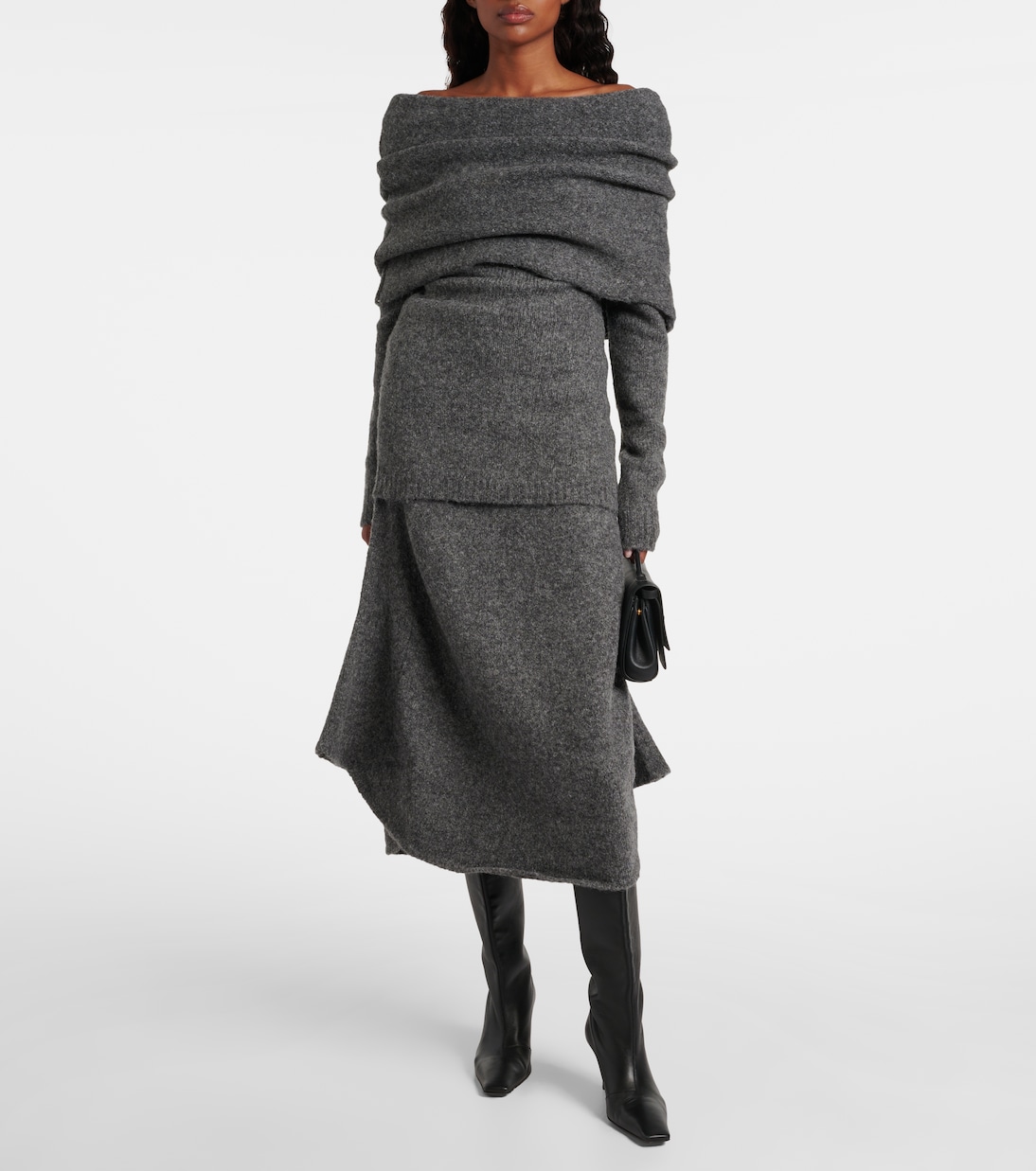 Gonna midi in maglia | Entire Studios