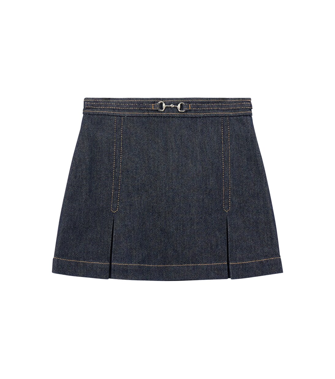Horsebit denim skirt | Gucci Kids