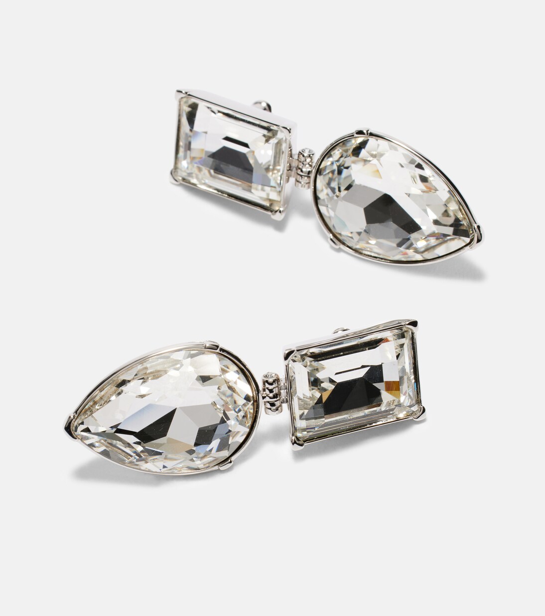 Crystal-embellished earrings  | McQueen