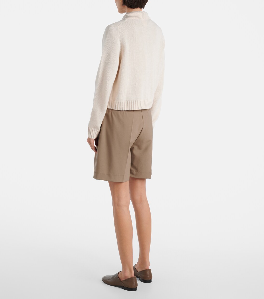 Wool and cashmere cardigan | Jardin des Orangers