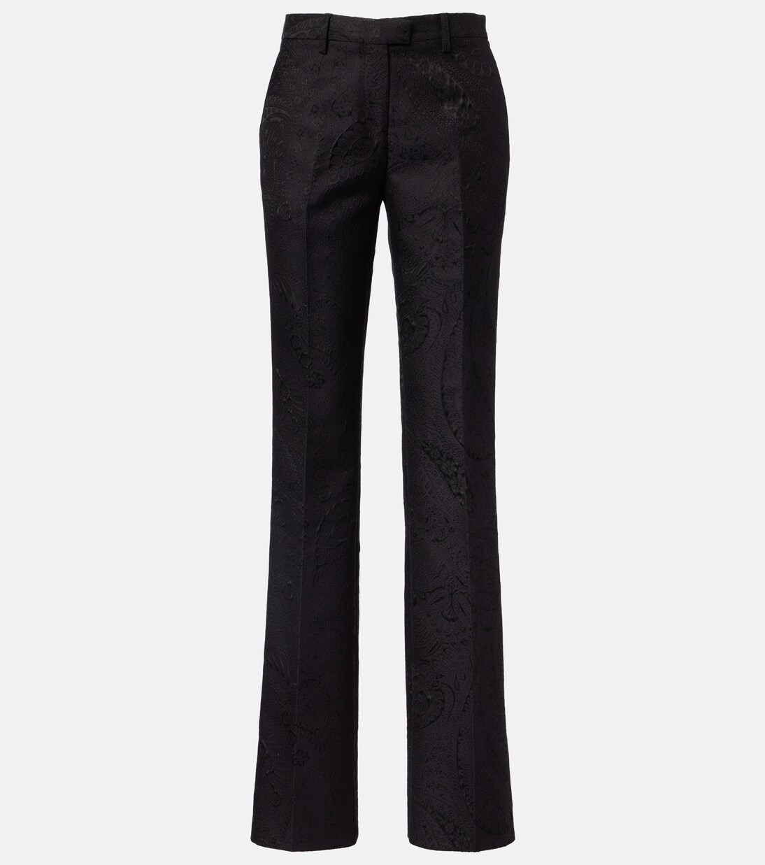 Paisley jacquard bootcut pants | Etro