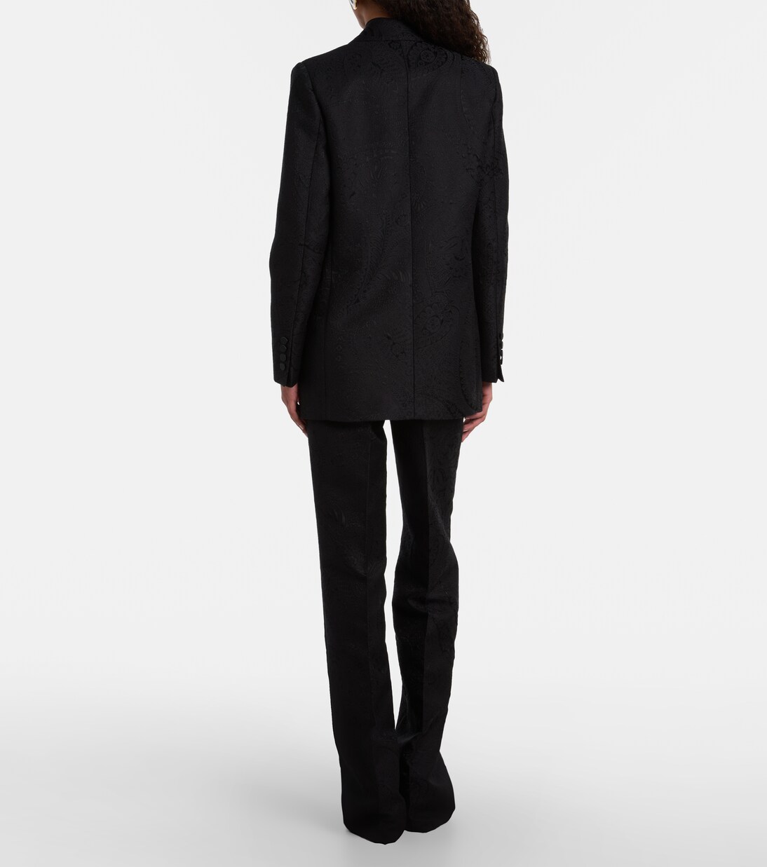 Paisley jacquard bootcut pants | Etro