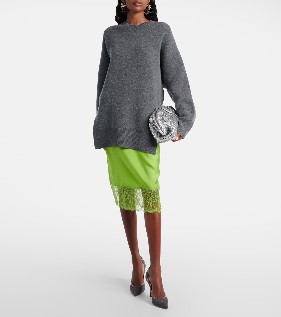 Pointy 95 suede pumps | Gianvito Rossi