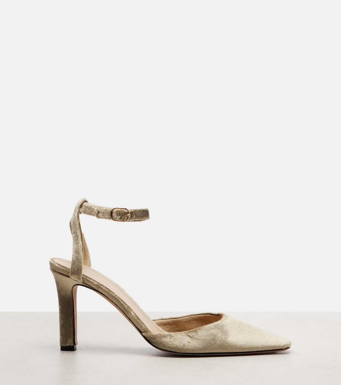 Carla 80 velvet pumps | The Row