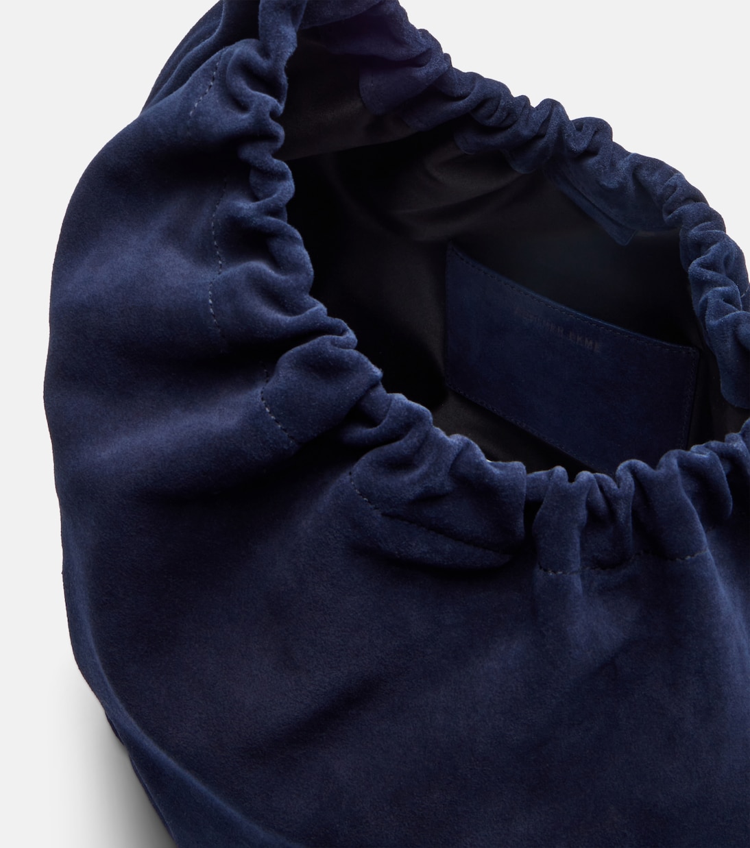 Schultertasche Demi Lune Cloud aus Veloursleder | Aesther Ekme