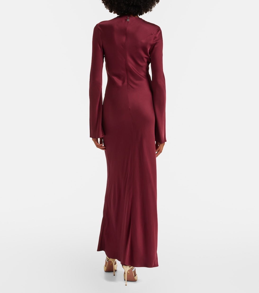 Signe satin gown | Rotate