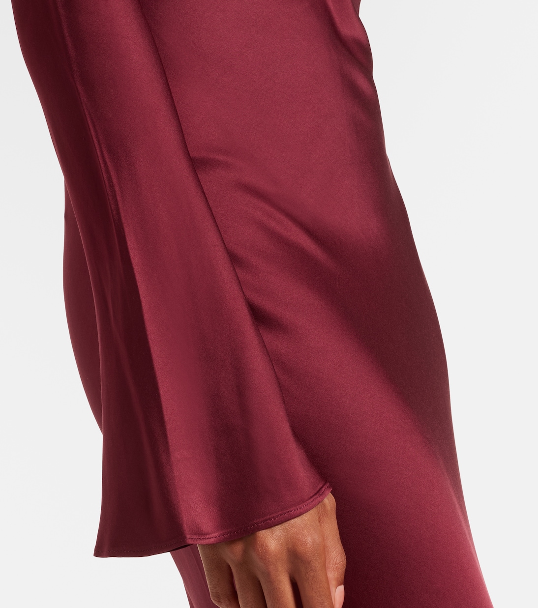 Signe satin gown | Rotate