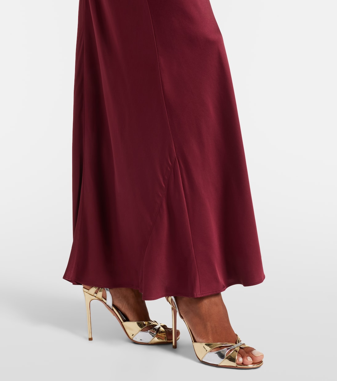 Signe satin gown | Rotate