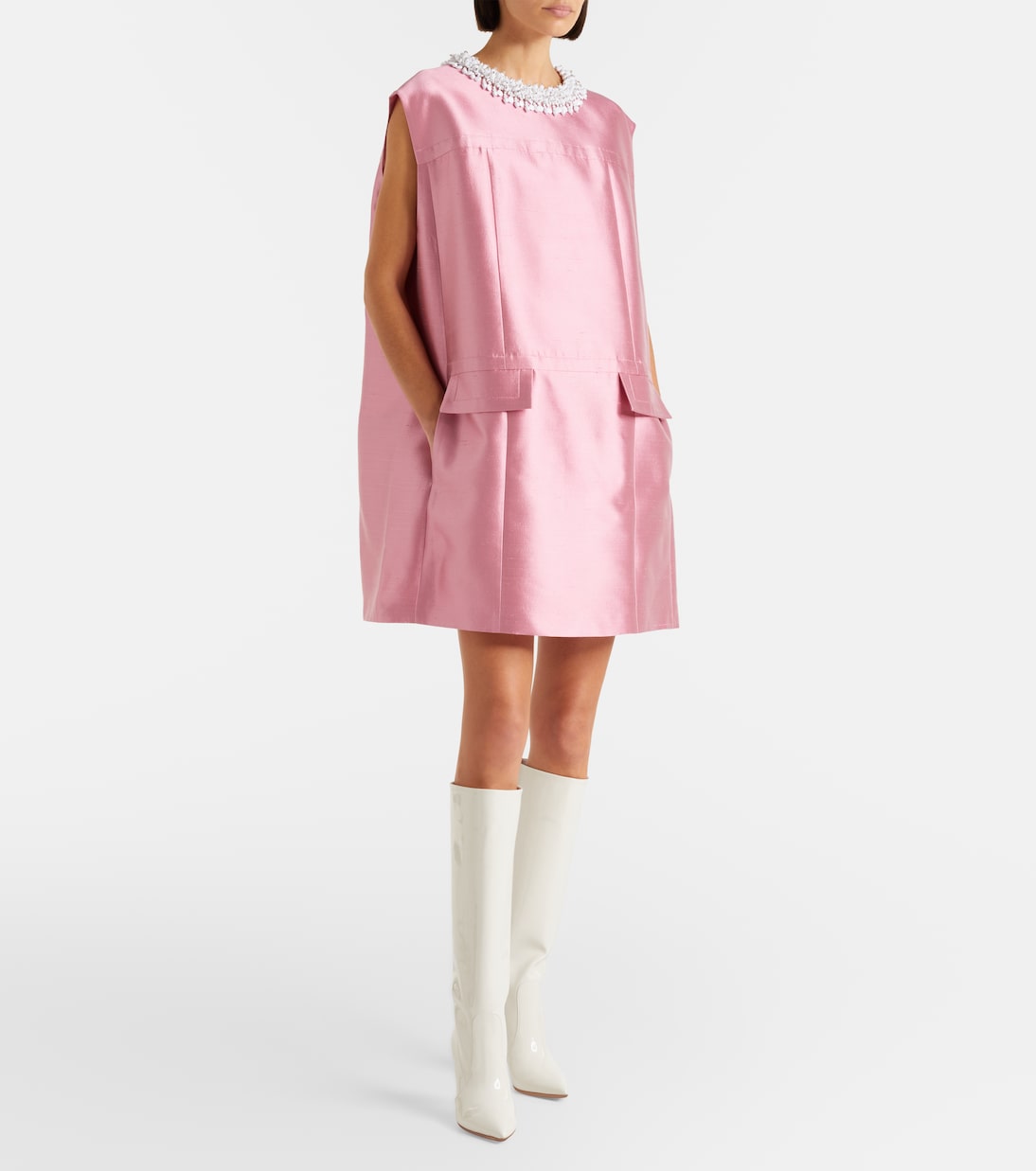 Hansen 85 patent leather knee-high boots | Gianvito Rossi