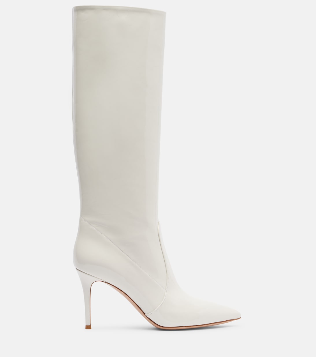 Hansen 85 patent leather knee-high boots | Gianvito Rossi