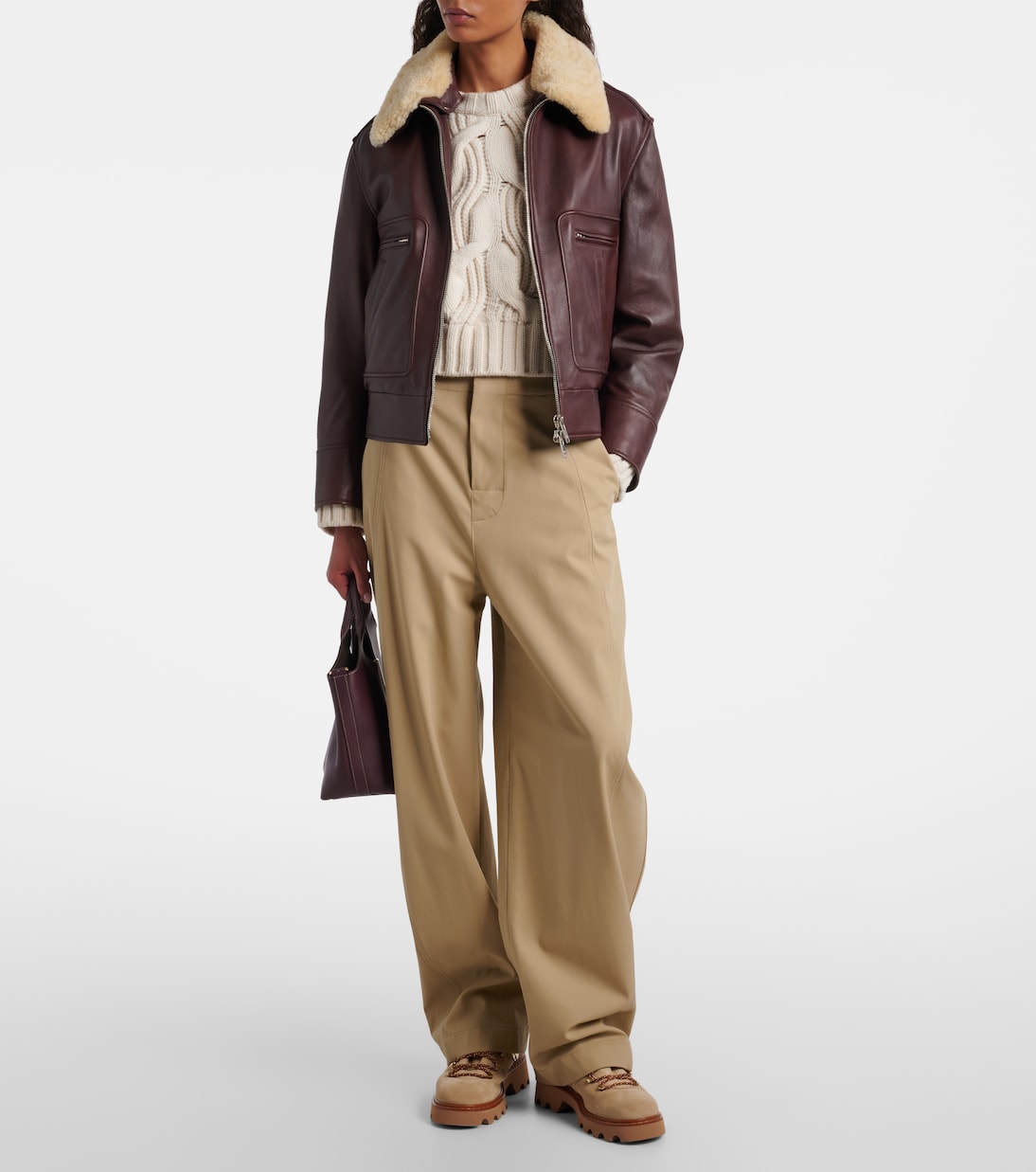 Schnürstiefel Viv' Rangers aus Veloursleder | Roger Vivier