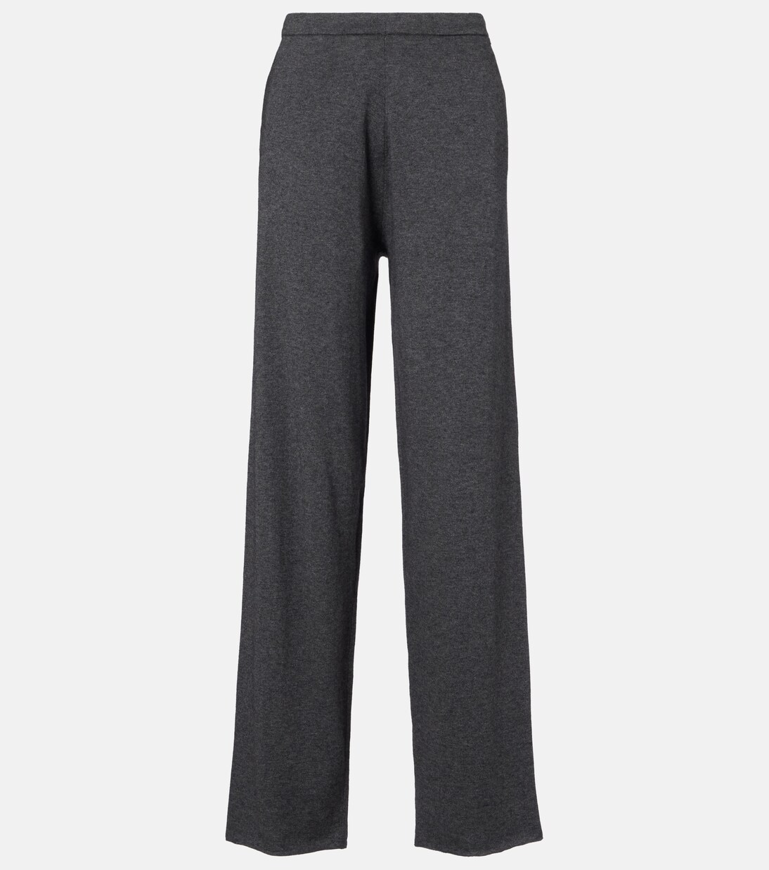 N°353 Relax cotton-blend straight pants | Extreme Cashmere