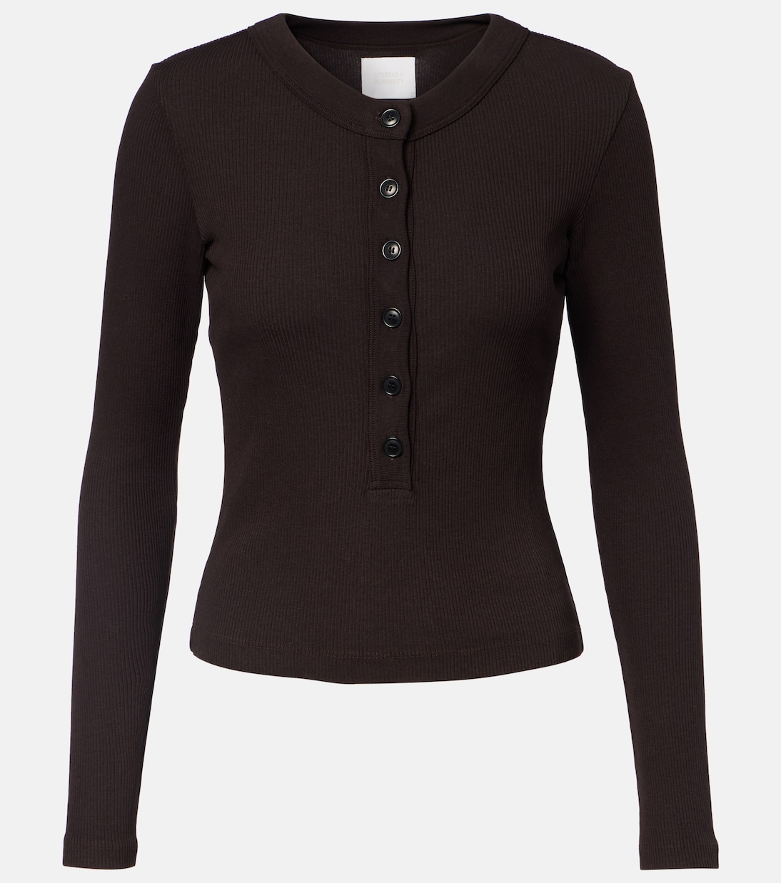 Ribbed-knit jersey top | Citizens of Humanity