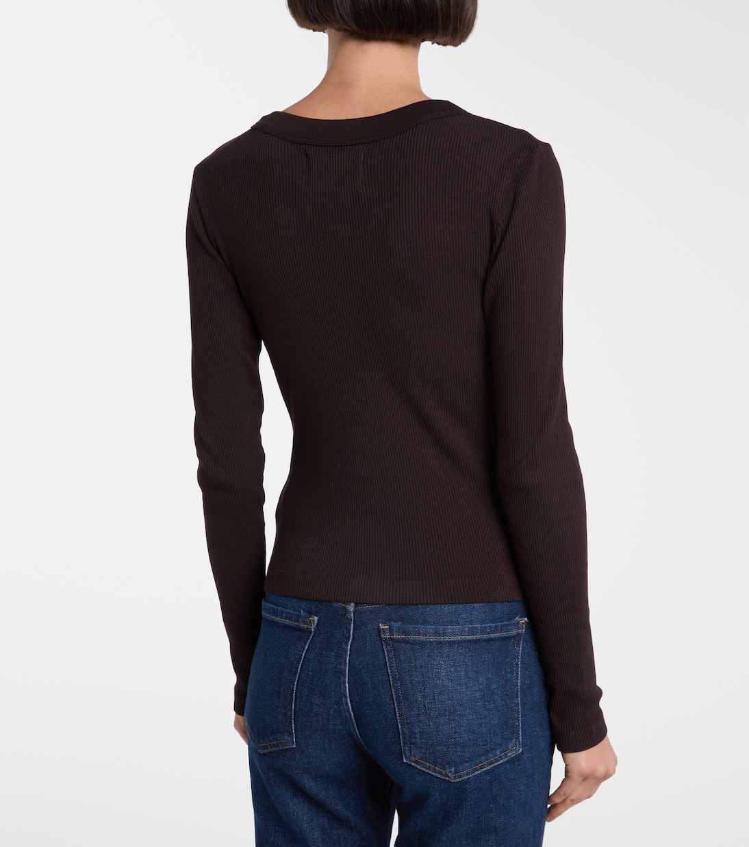 Ribbed-knit jersey top | Citizens of Humanity