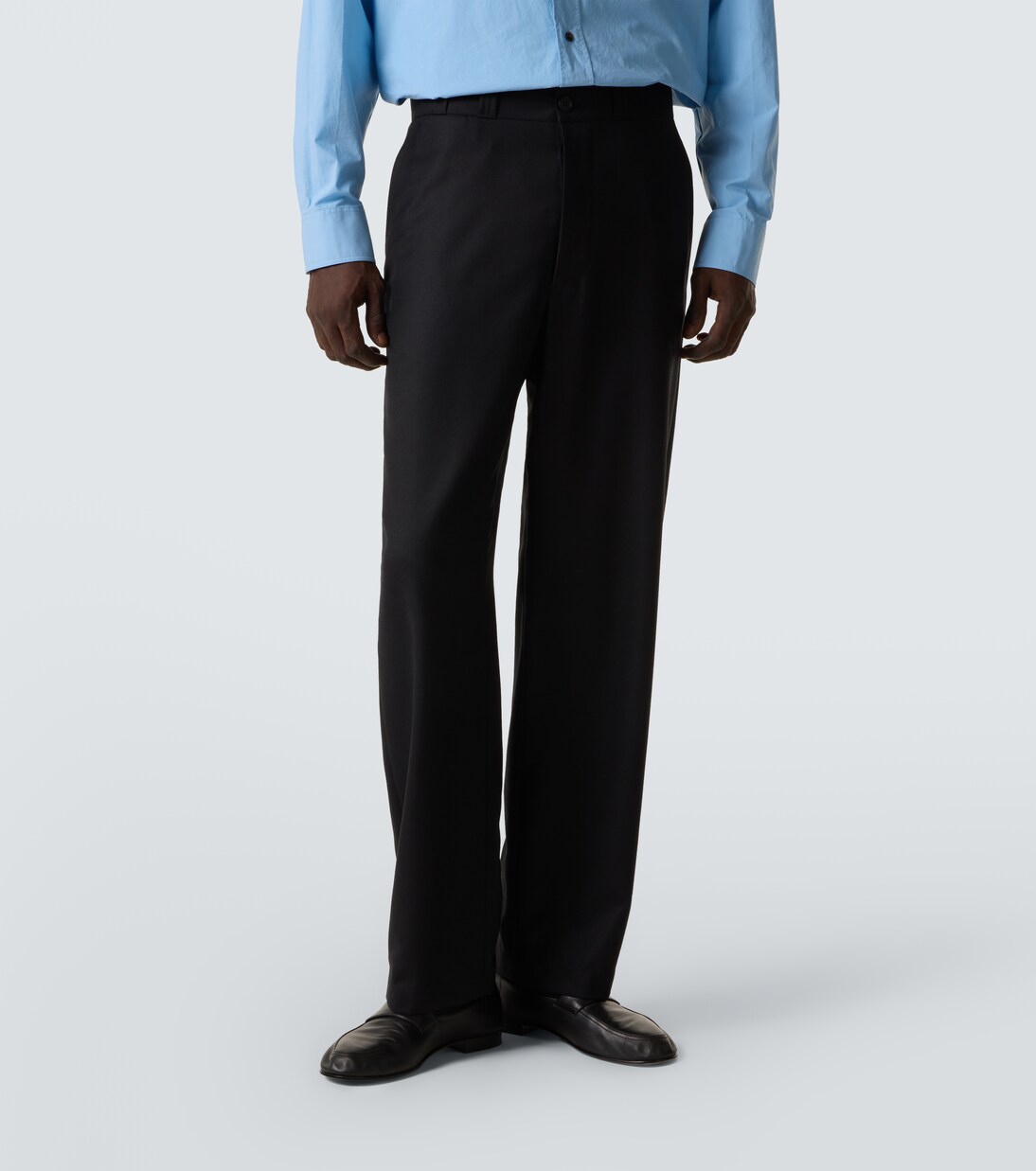 Gerade Hose Ottis aus Schurwolle | The Row