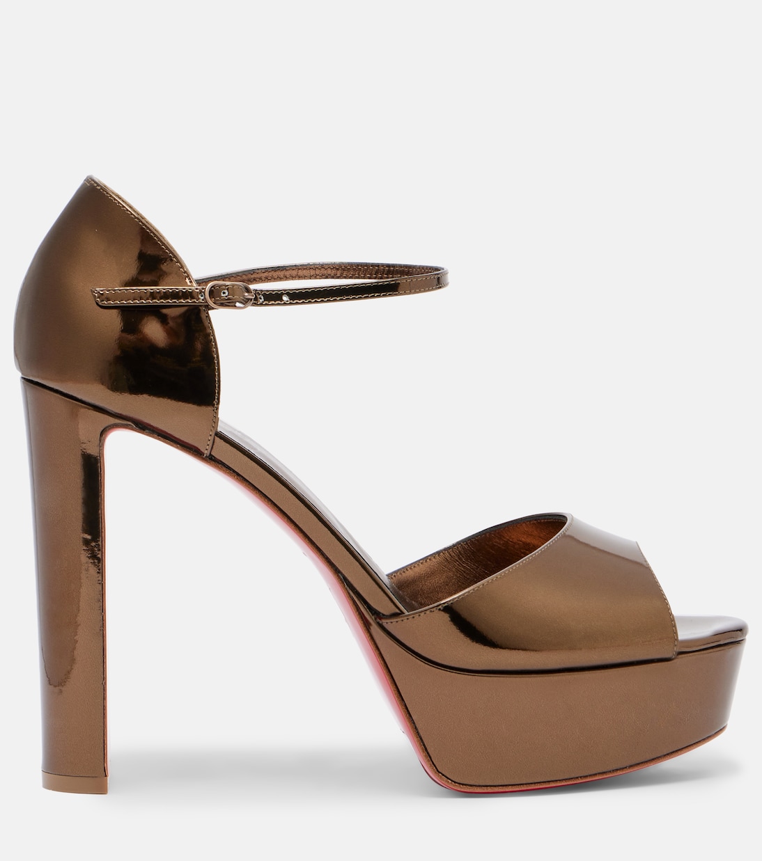 Sandaloo 130 leather platform sandals | Christian Louboutin